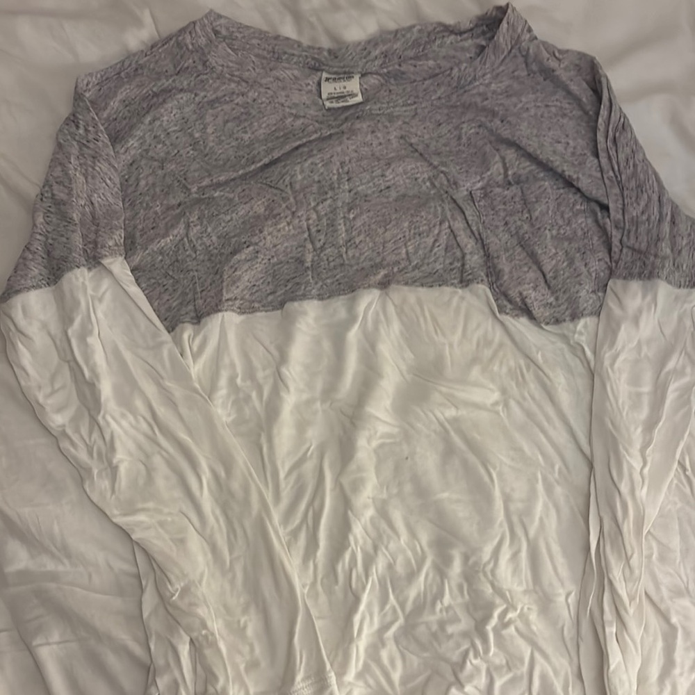 PINK Victoria's Secret Heathered Gray Top
